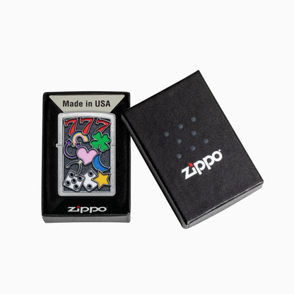 Zippo All Luck Design Windproof Lighter