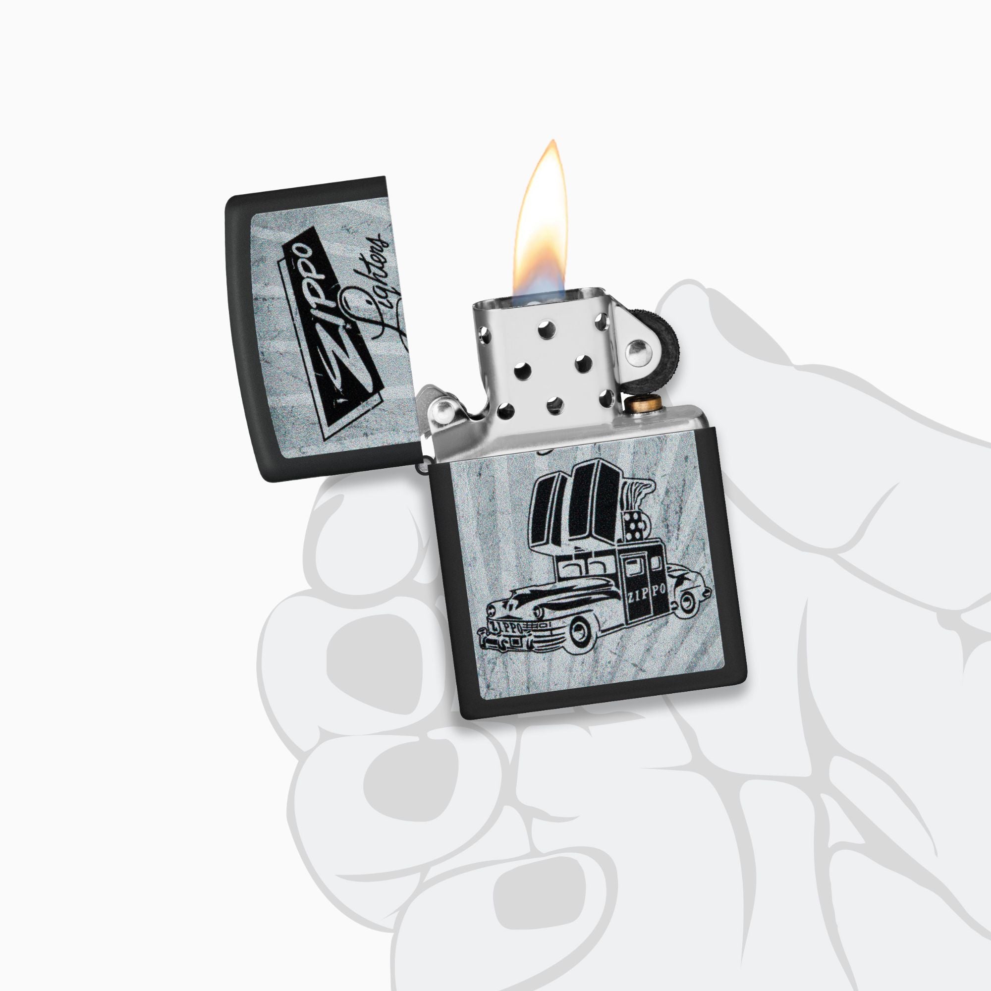 Zippo Car Design Windproof Lighter