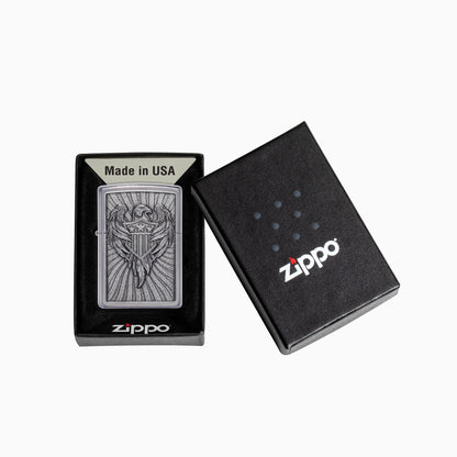 Zippo Eagle Shield Emblem Design Windproof Lighter