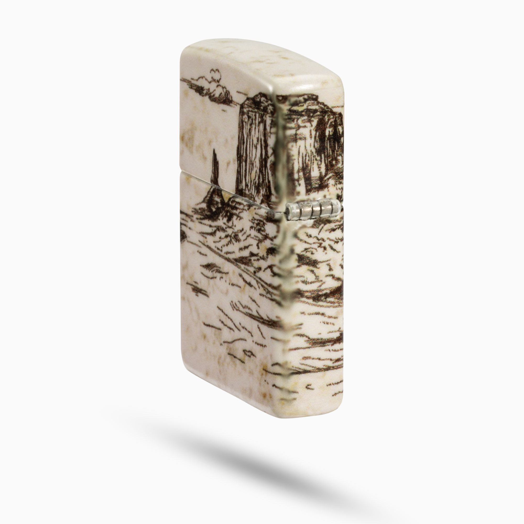 Zippo Wild West Scene Design Windproof Lighter