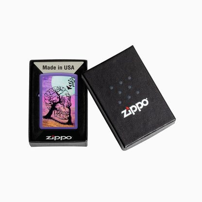 Zippo Skull Tree Design Windproof Lighter