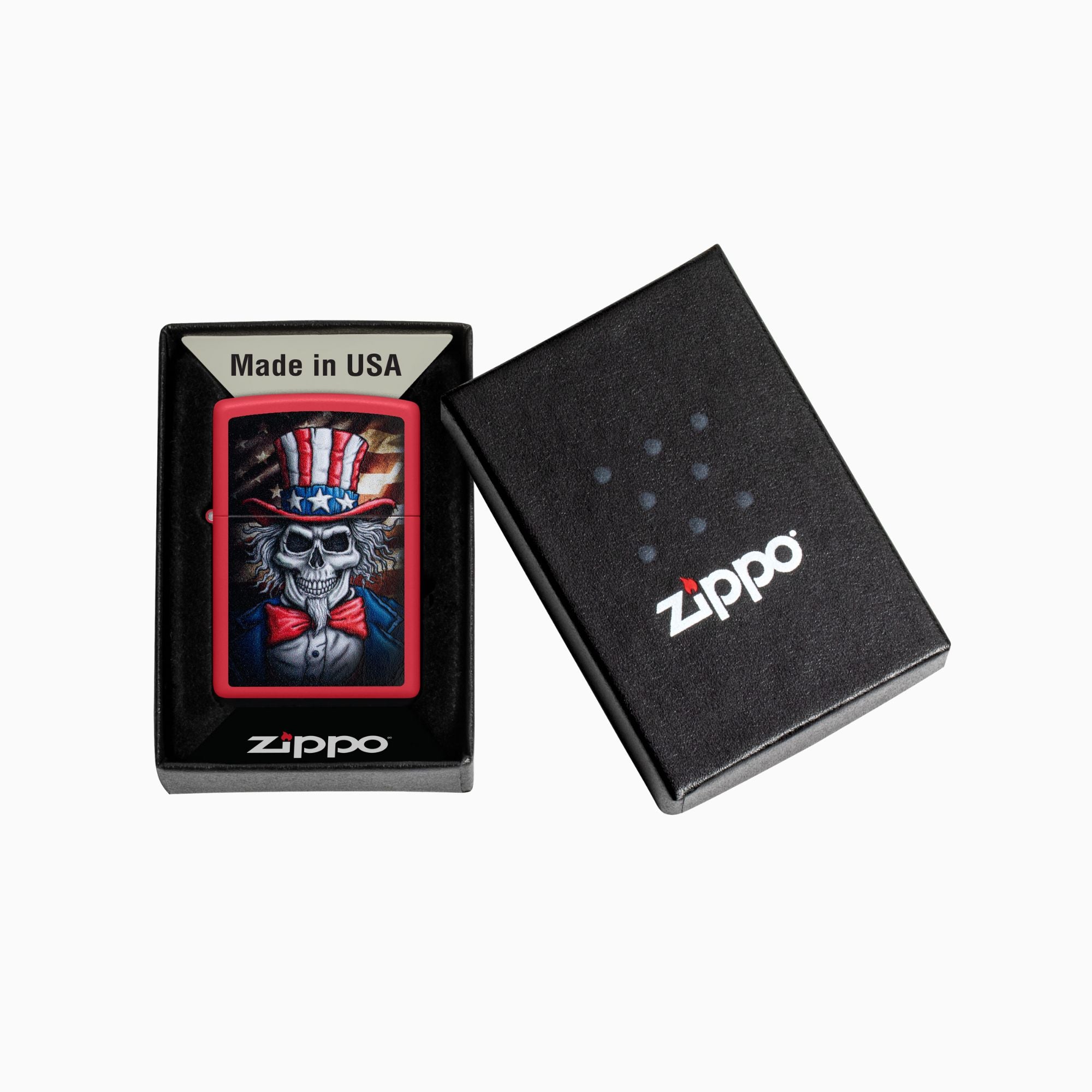 Zippo Uncle Skeleton Design Windproof Lighter