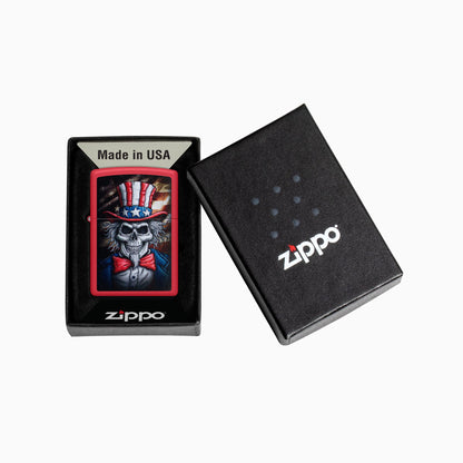 Zippo Uncle Skeleton Design Windproof Lighter