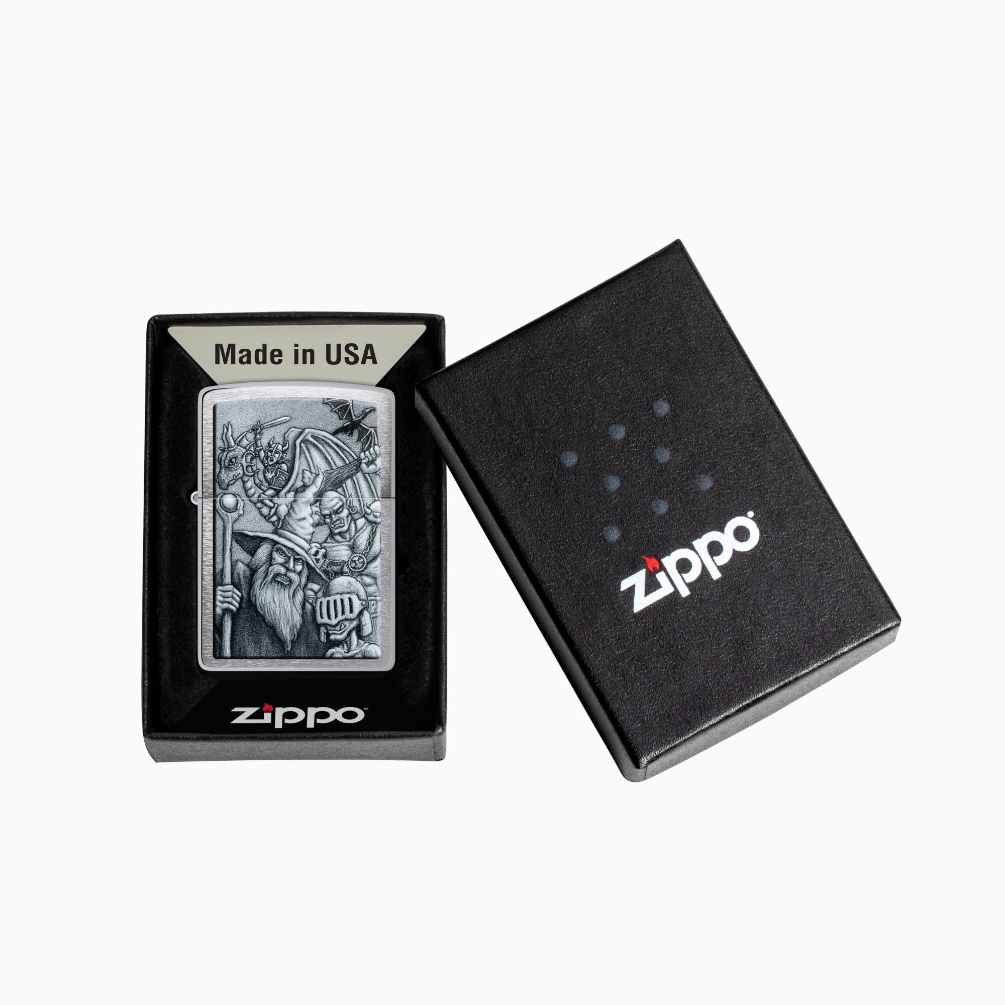 Zippo Mystical Beings Design Windproof Lighter