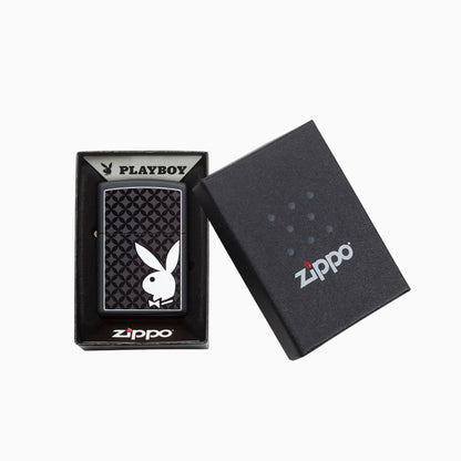 Zippo Playboy Bunny Black Matte Windproof Lighter