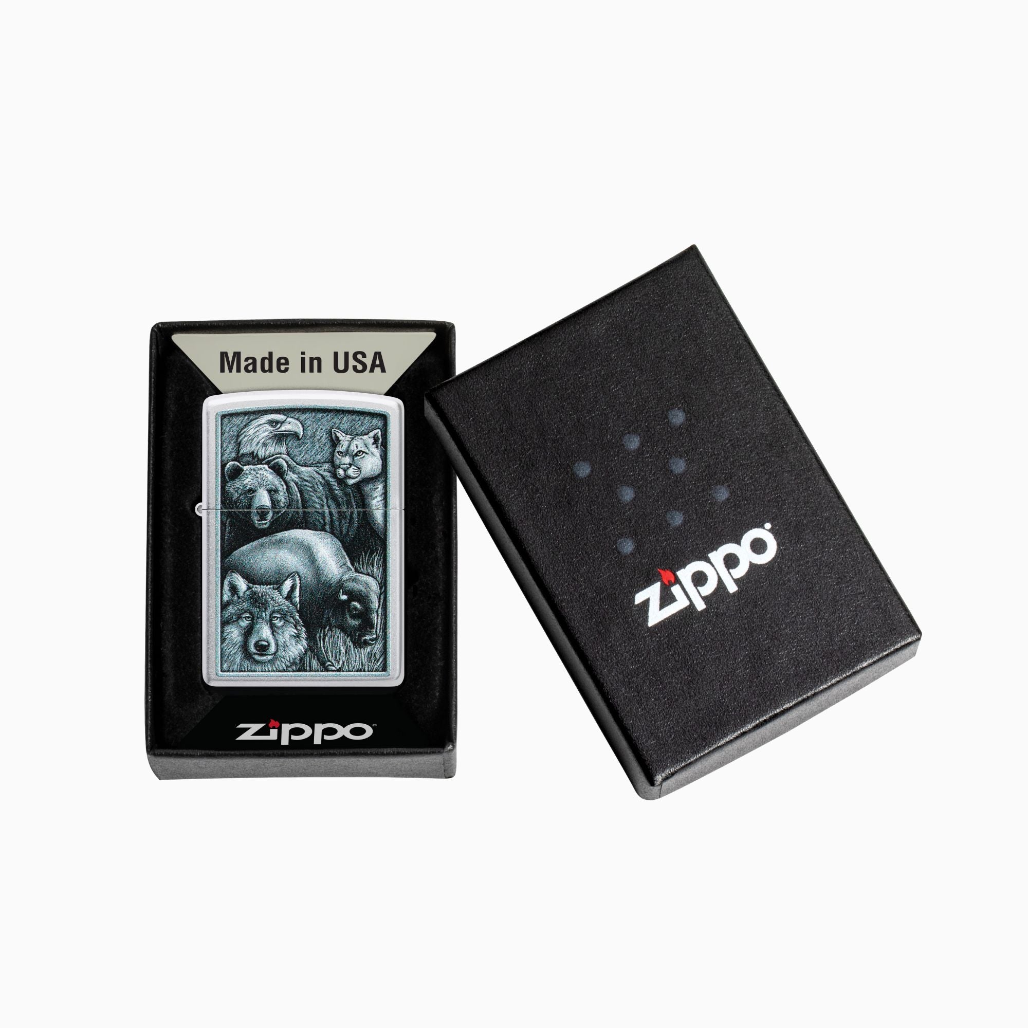 Zippo Animal Kingdom Design Windproof Lighter