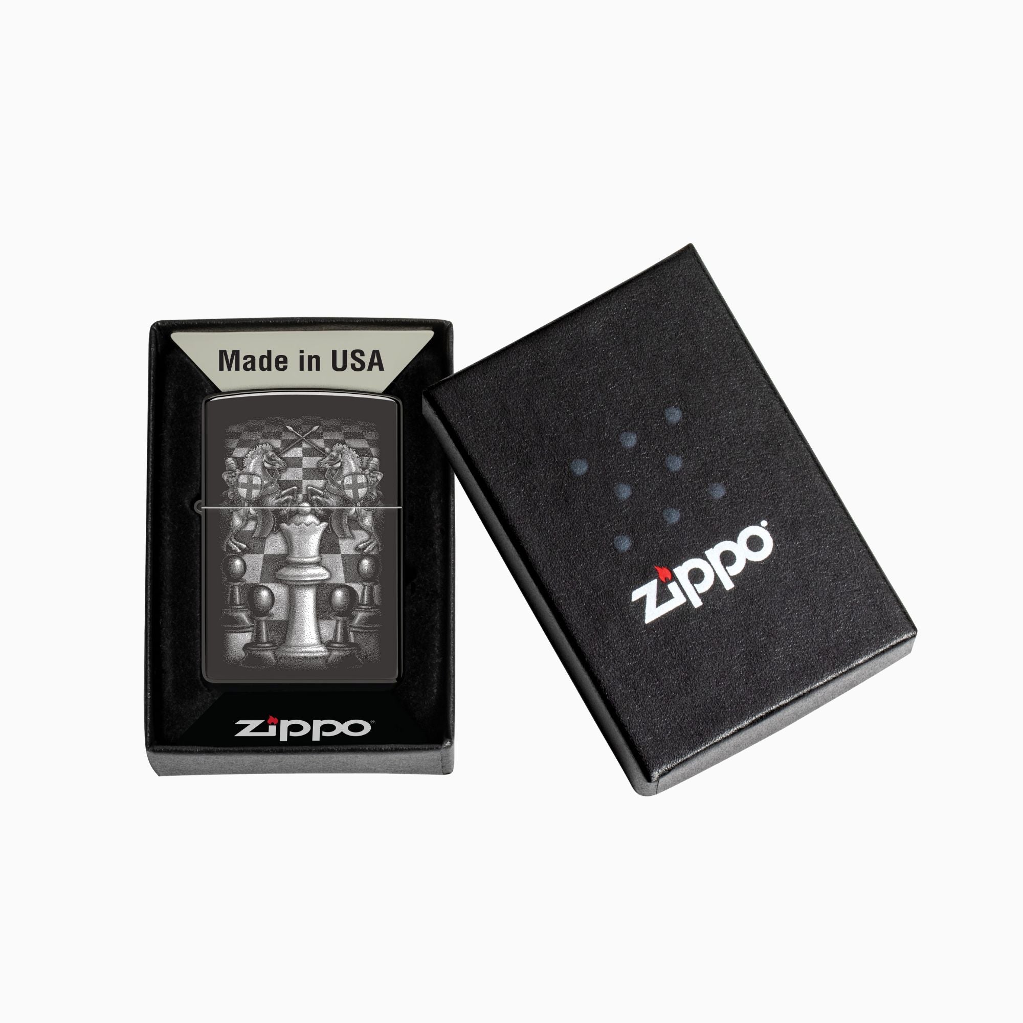 Zippo Chess Design Windproof Lighter