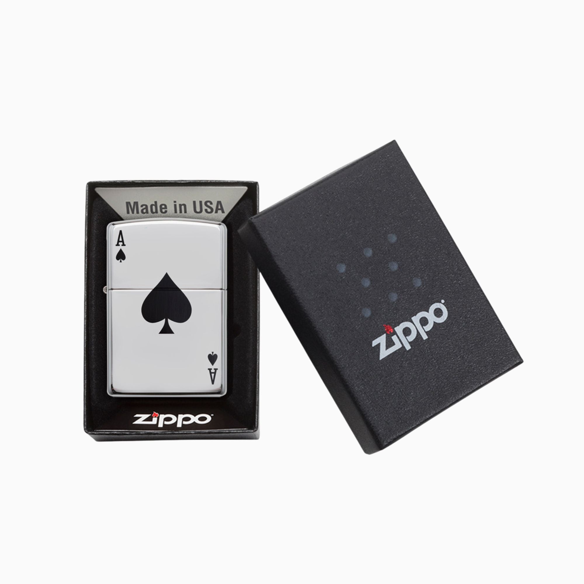 Zippo Simple Spade Design WIndproof Lighter