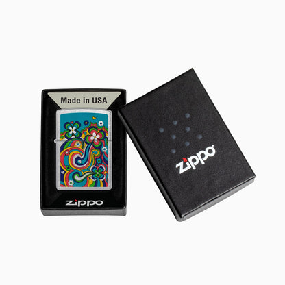 Zippo Flower Power Design Windproof Lighter