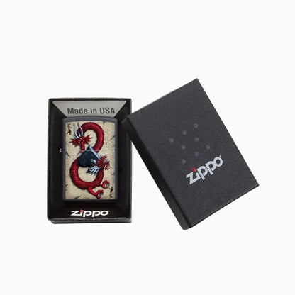 Zippo Dragon Ace Design Windproof Lighter