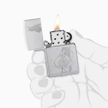 Zippo Devilish Ace Design  Windproof Lighter