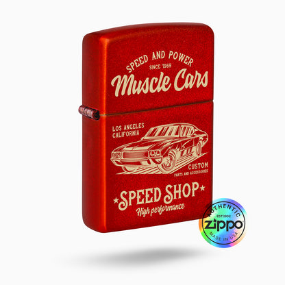 Zippo Muscle Car Design  Windproof Lighter