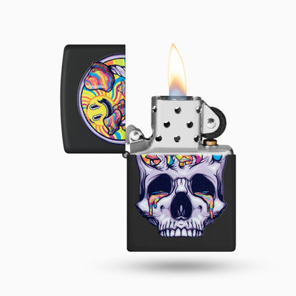 Zippo Skull Moon Design Windproof Lighter