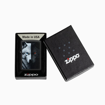 Zippo Two Wolves Design Windproof Lighter
