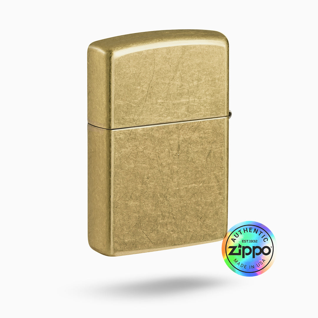 Zippo Classic Street Brass Windproof Lighter