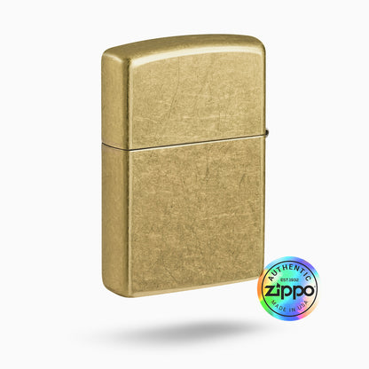 Zippo Classic Street Brass Windproof Lighter