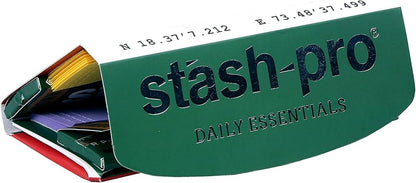 Stash pro Brown Rolling Paper (32 *2) + Roaches (32* 2 tips)  with Crushing Tray - Stash Pro