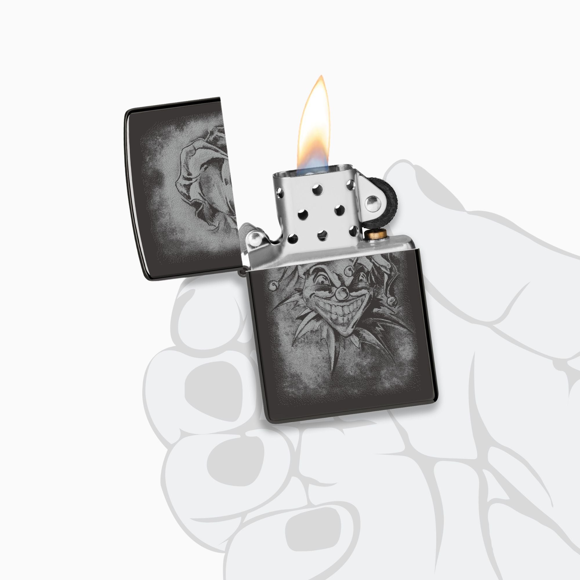 Zippo Clown Design Windproof Lighter