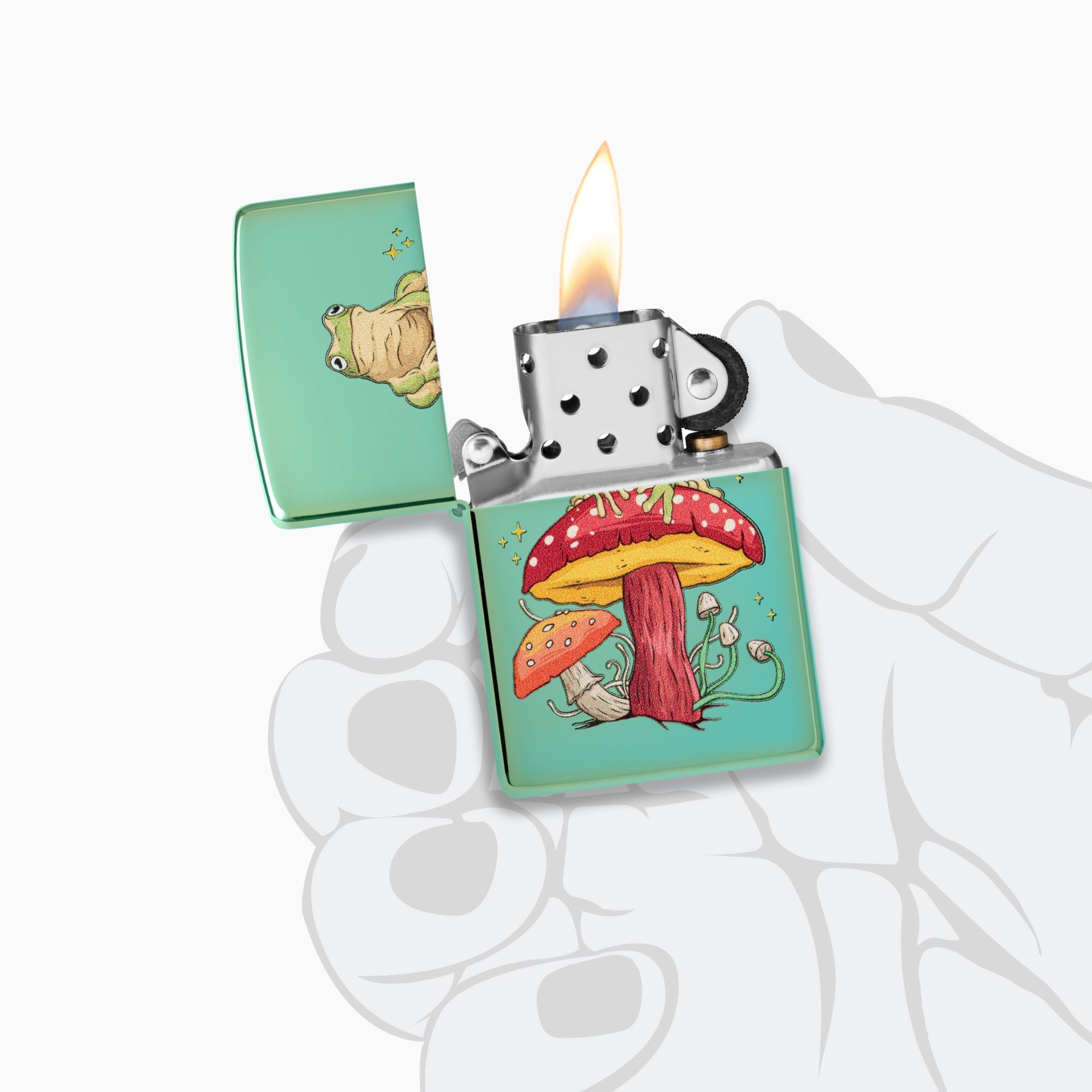 Zippo Mystical Frog Design Windproof Lighter