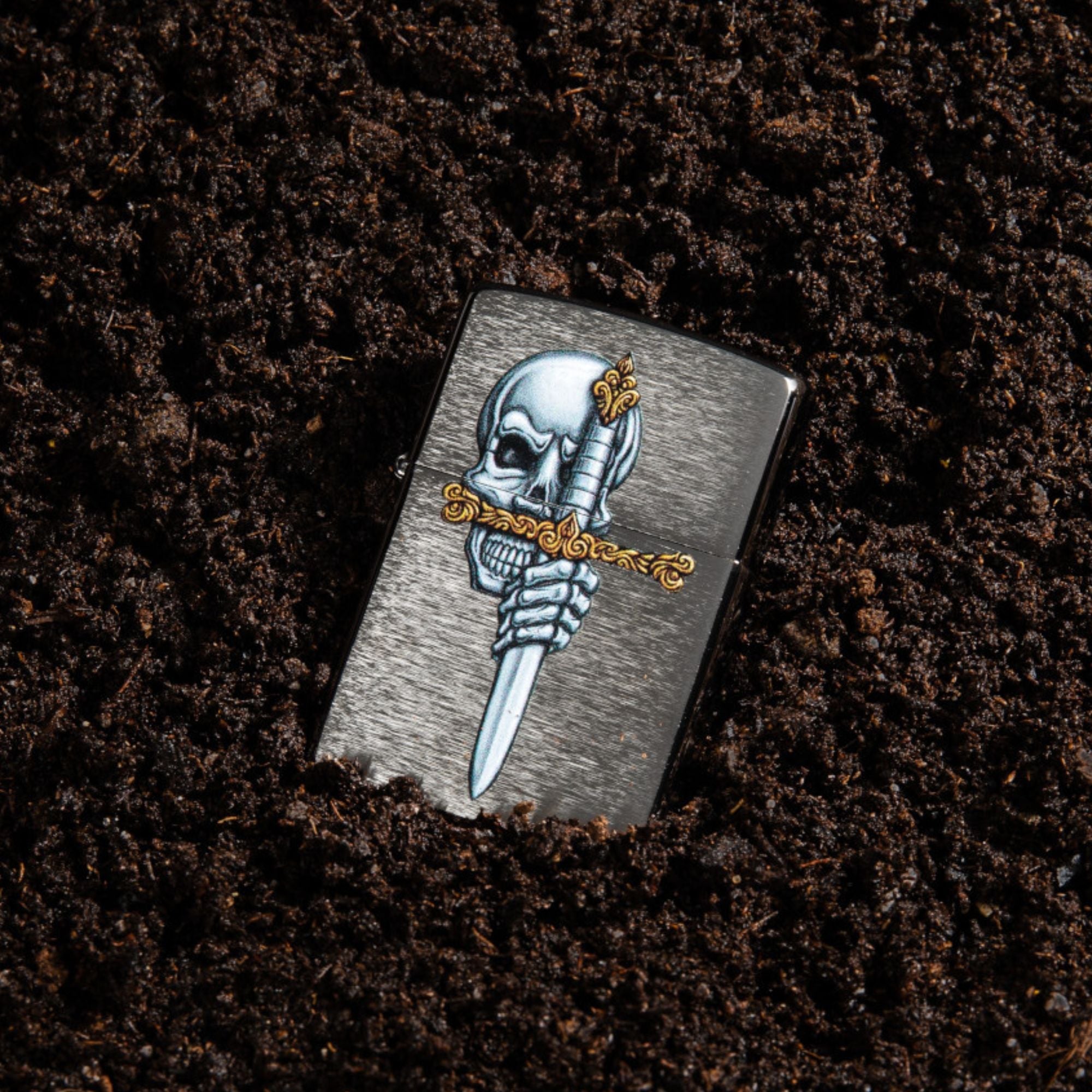 Zippo Sword Skull Windproof Lighter