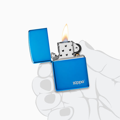 Zippo High Polish Blue Windproof Lighter