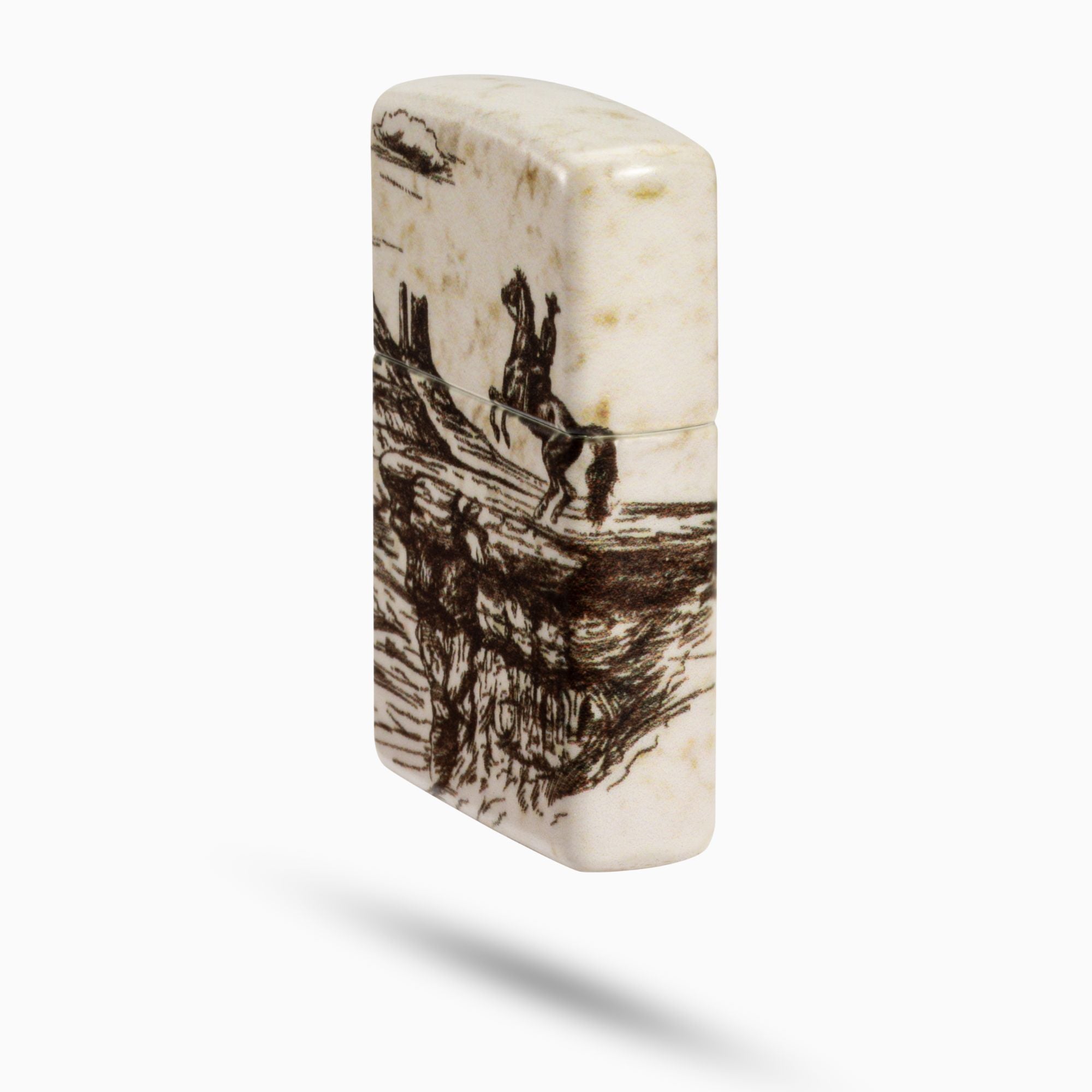 Zippo Wild West Scene Design Windproof Lighter
