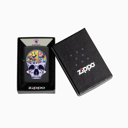 Zippo Skull Moon Design Windproof Lighter