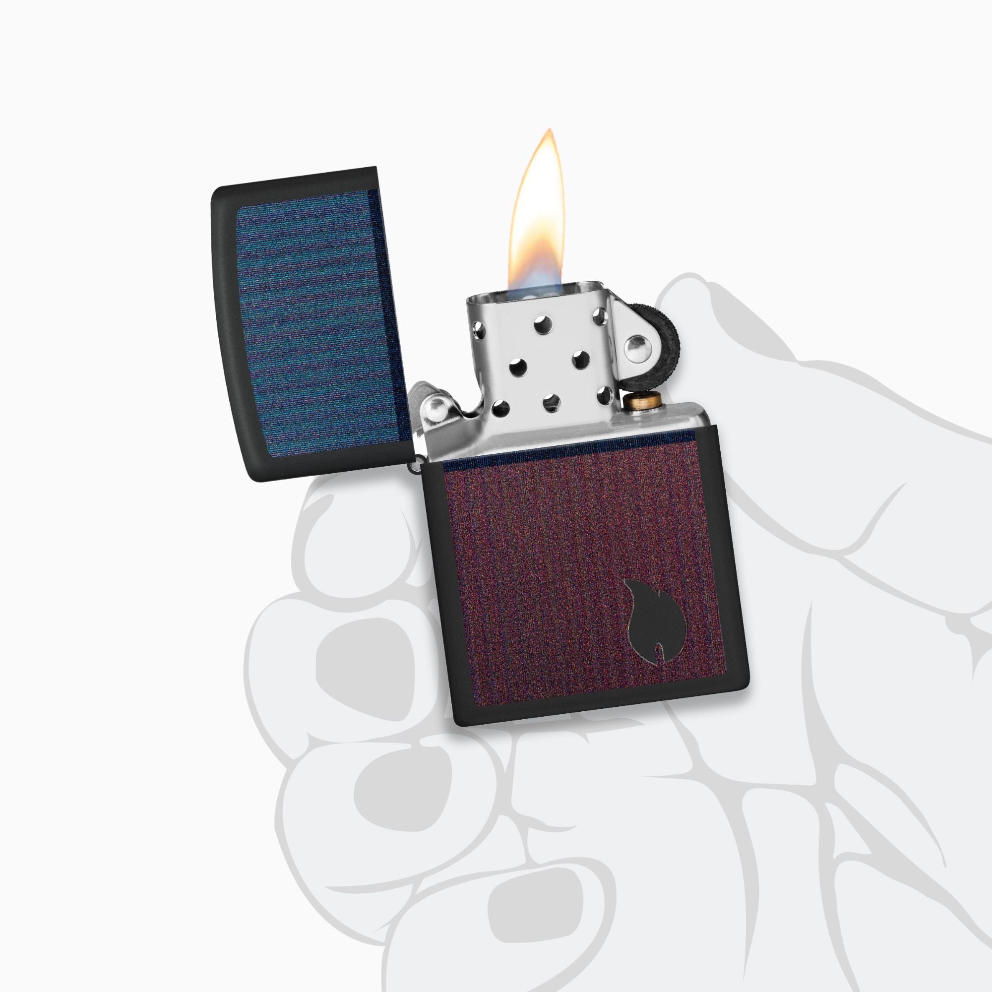 Zippo Color Block Flame Windproof Lighter