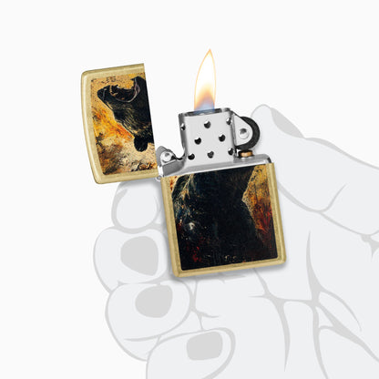 Zippo Grizzly Roar Design Windproof Lighter