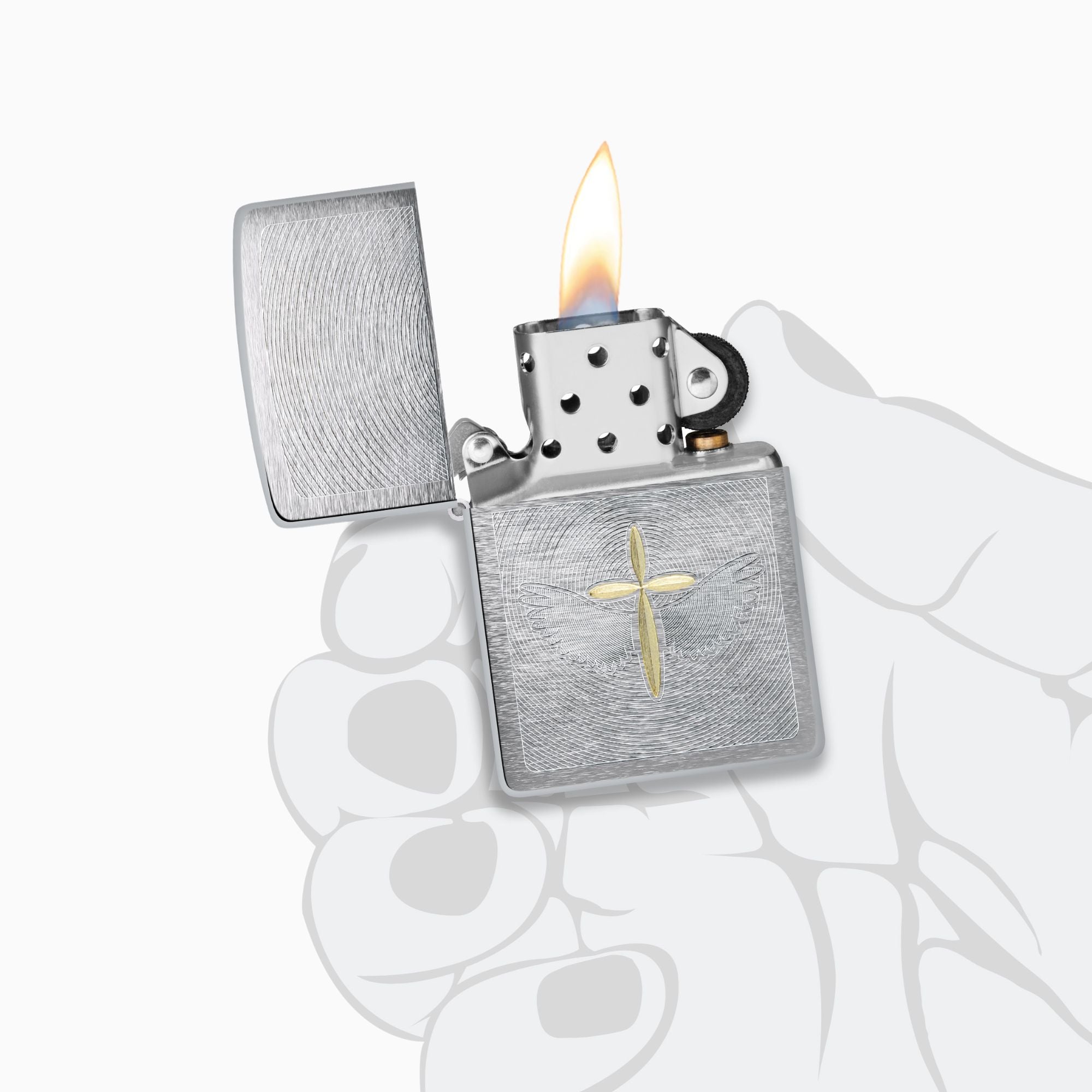 Zippo Angel Aura Design Windproof Lighter – Yo Dragon