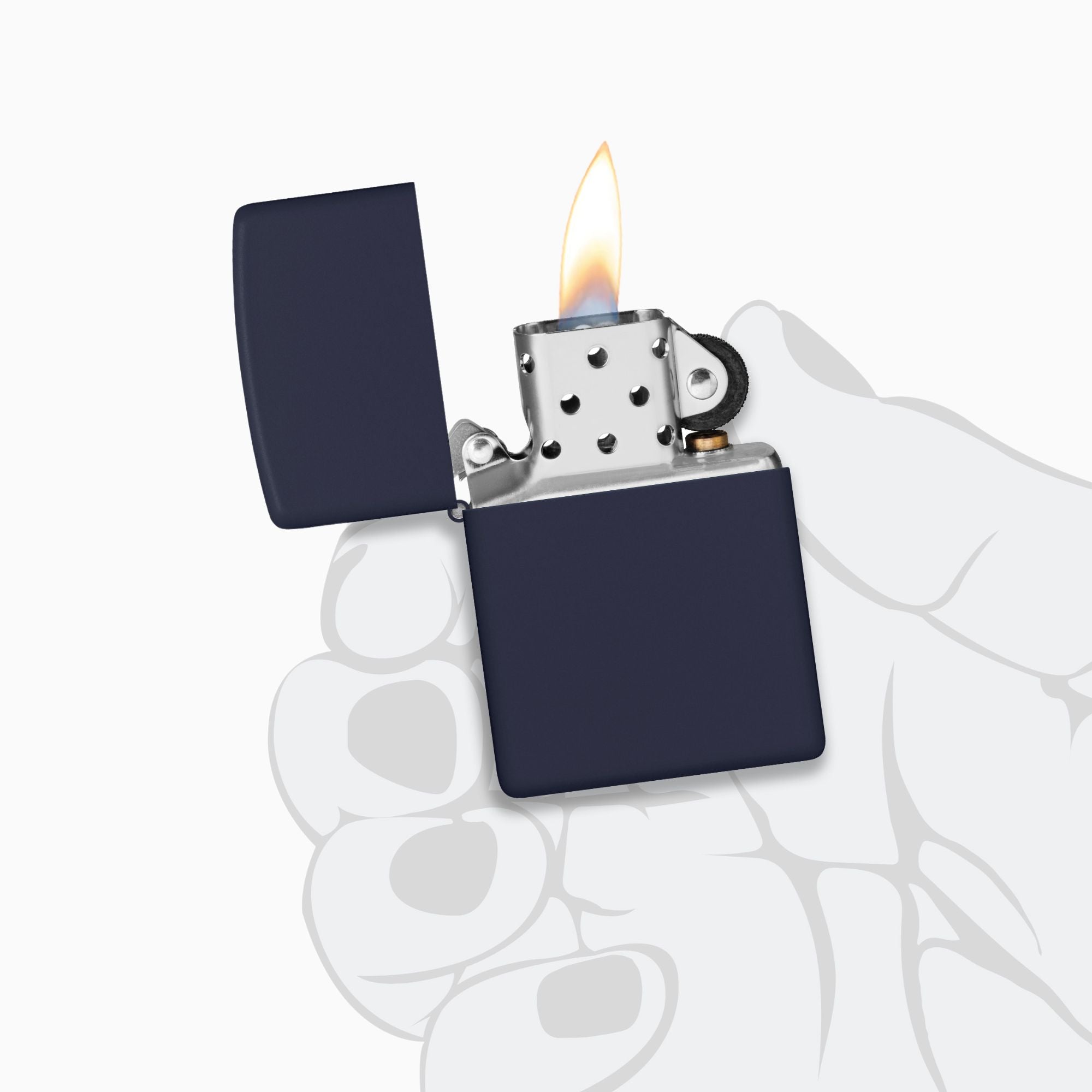 Zippo Classic Navy Matte Windproof Lighter