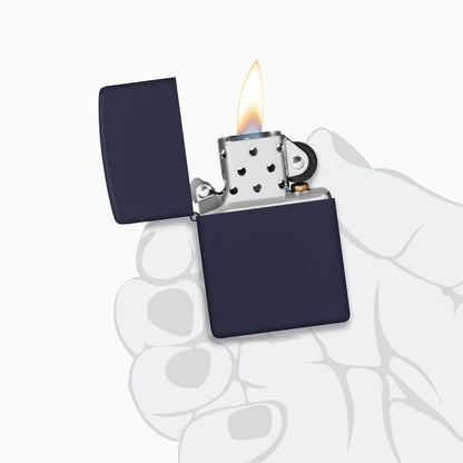 Zippo Classic Navy Matte Windproof Lighter