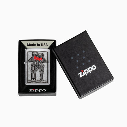 Zippo Couple Love Emblem Windproof Lighter