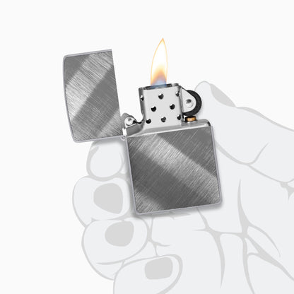 Zippo Classic Diagonal Weave Windproof Lighter