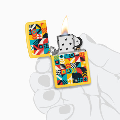 Zippo Barn Quilt Design Windproof Lighter
