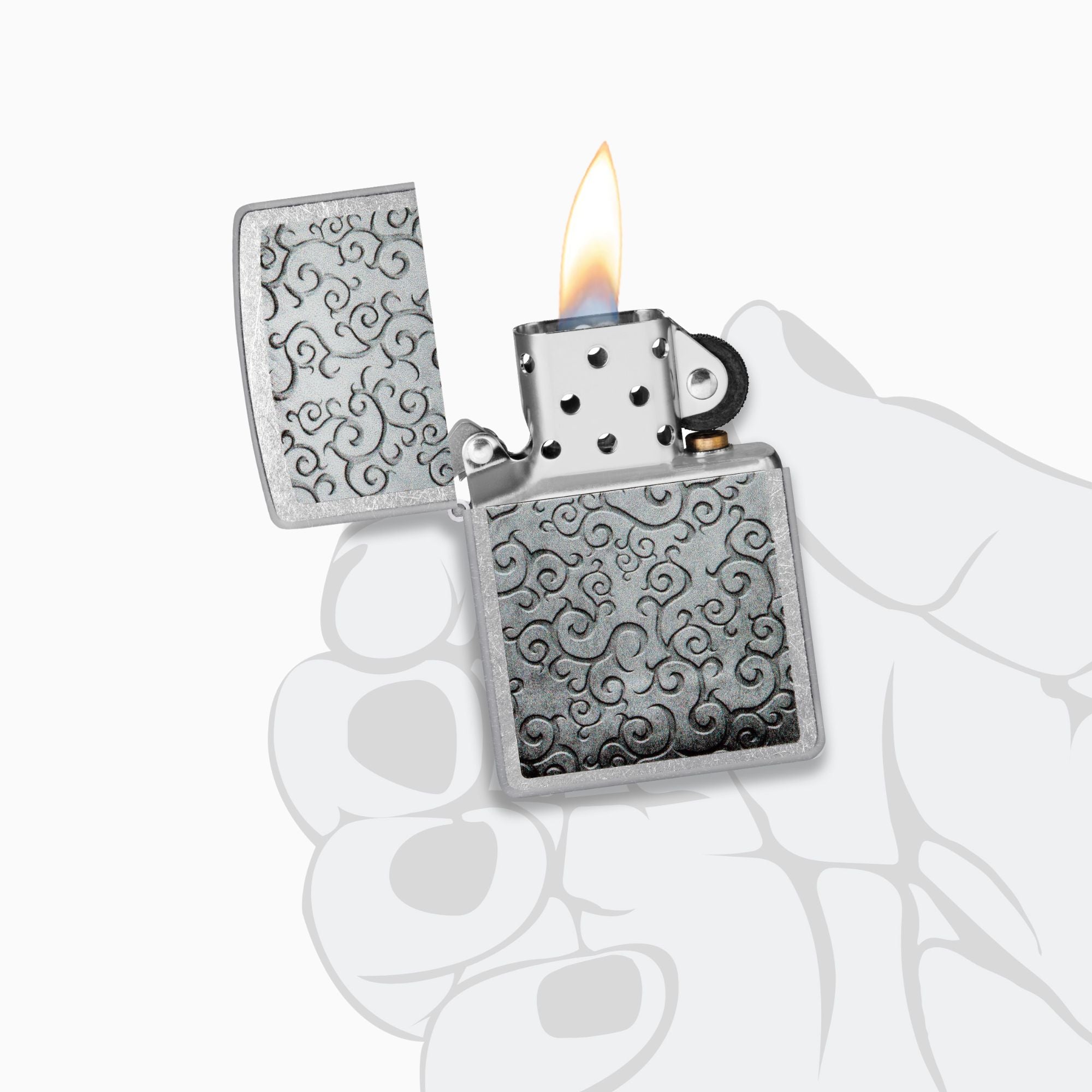 Zippo Vines Design Windproof Lighter