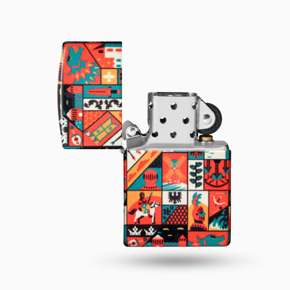 Zippo Old Ages Design Windproof Lighter