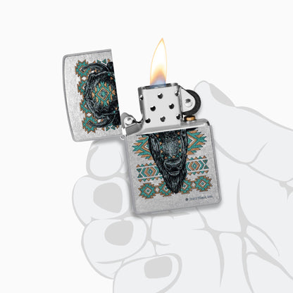 Zippo Buck Wear™ Bison Windproof Lighter