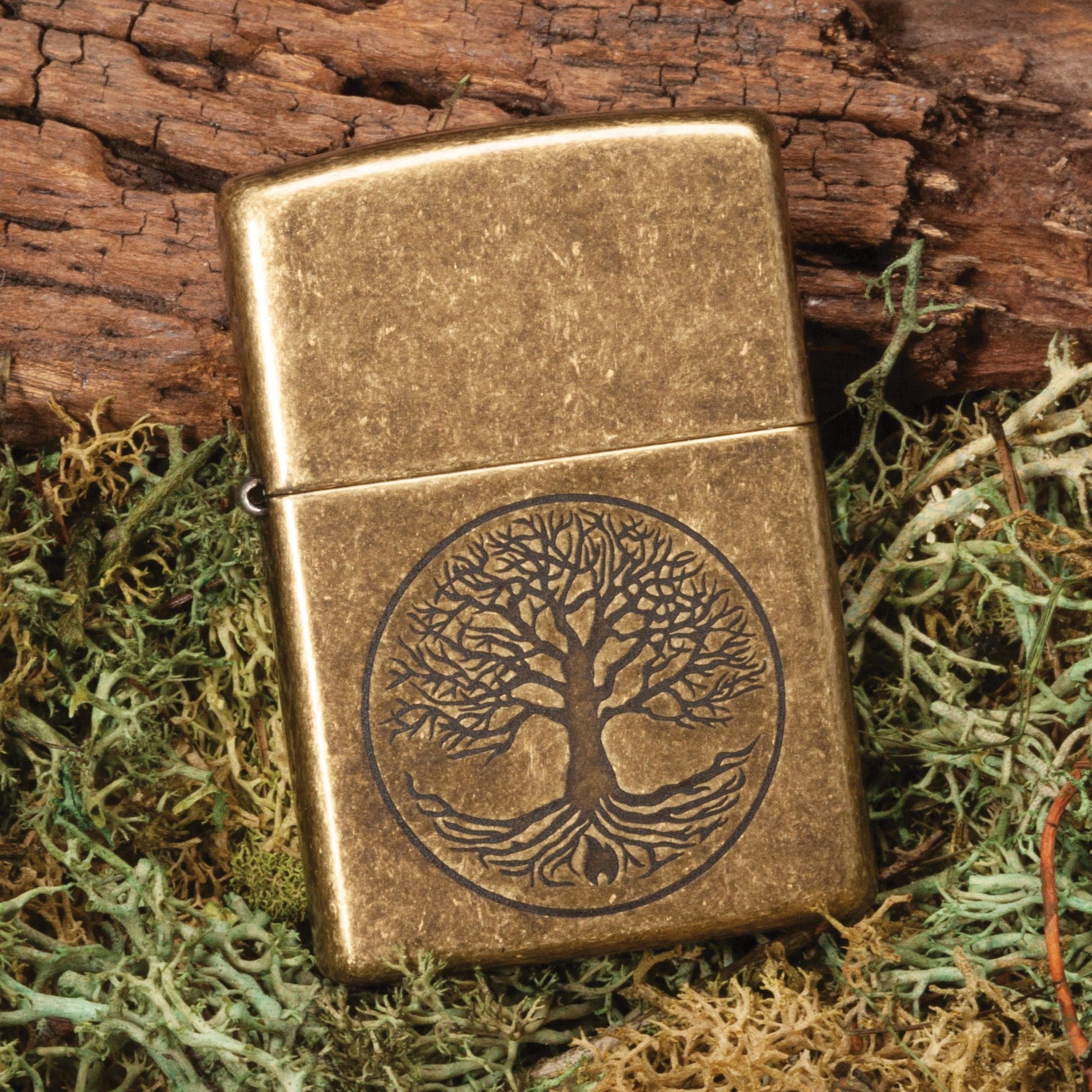 Zippo Tree of Life Design Windproof Lighter