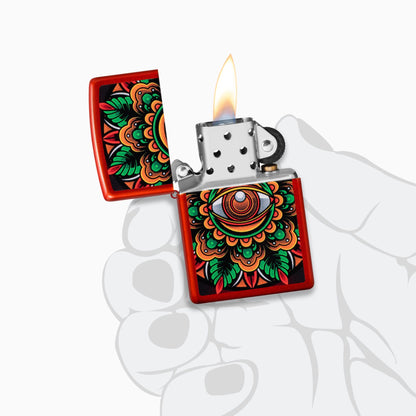 Zippo Counter Culture Eye Windproof Lighter