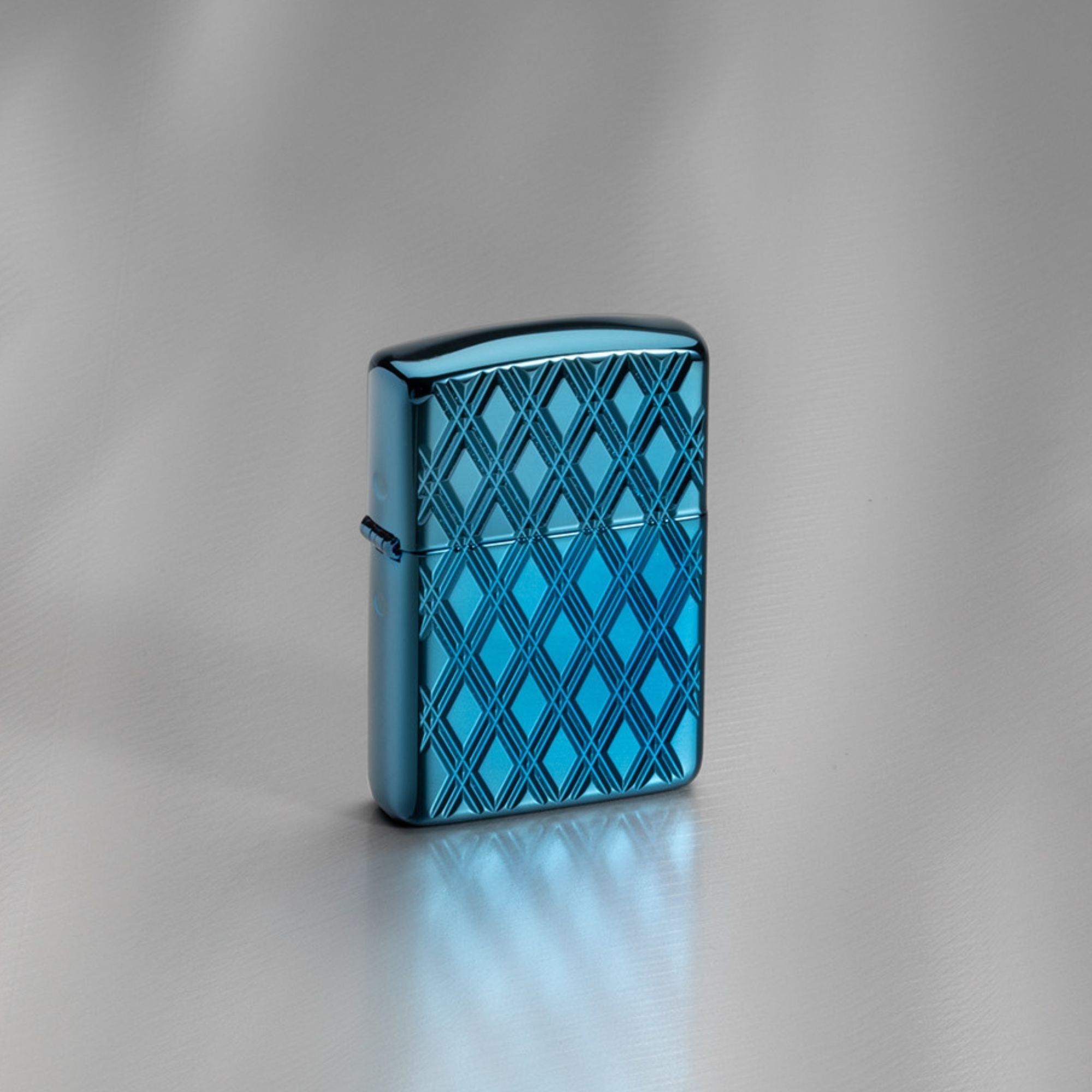 Zippo Armor High Polish Blue Diamonds