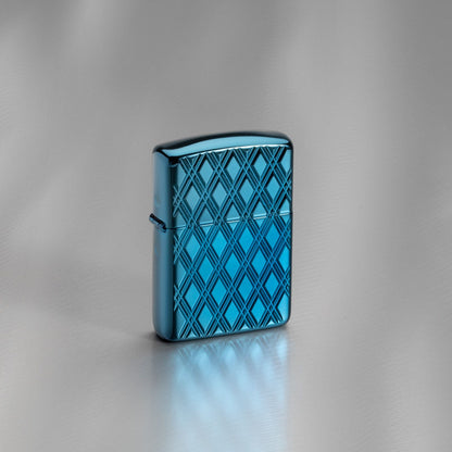 Zippo Armor High Polish Blue Diamonds