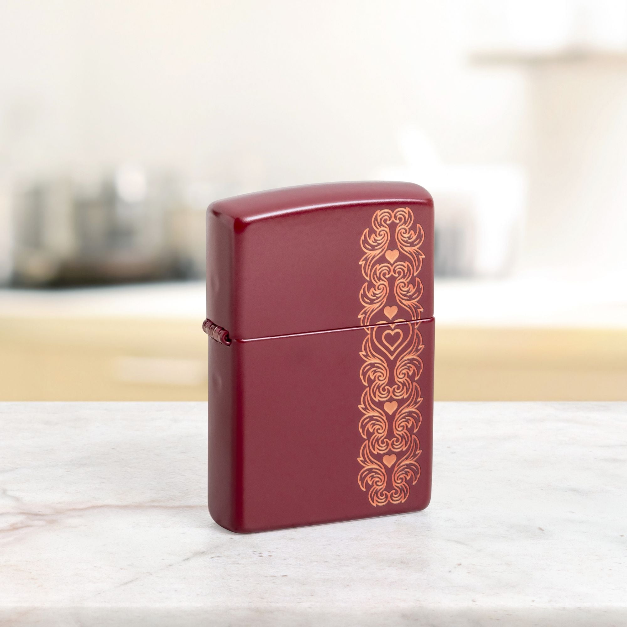 Zippo Heart Garland Design Windproof Lighter