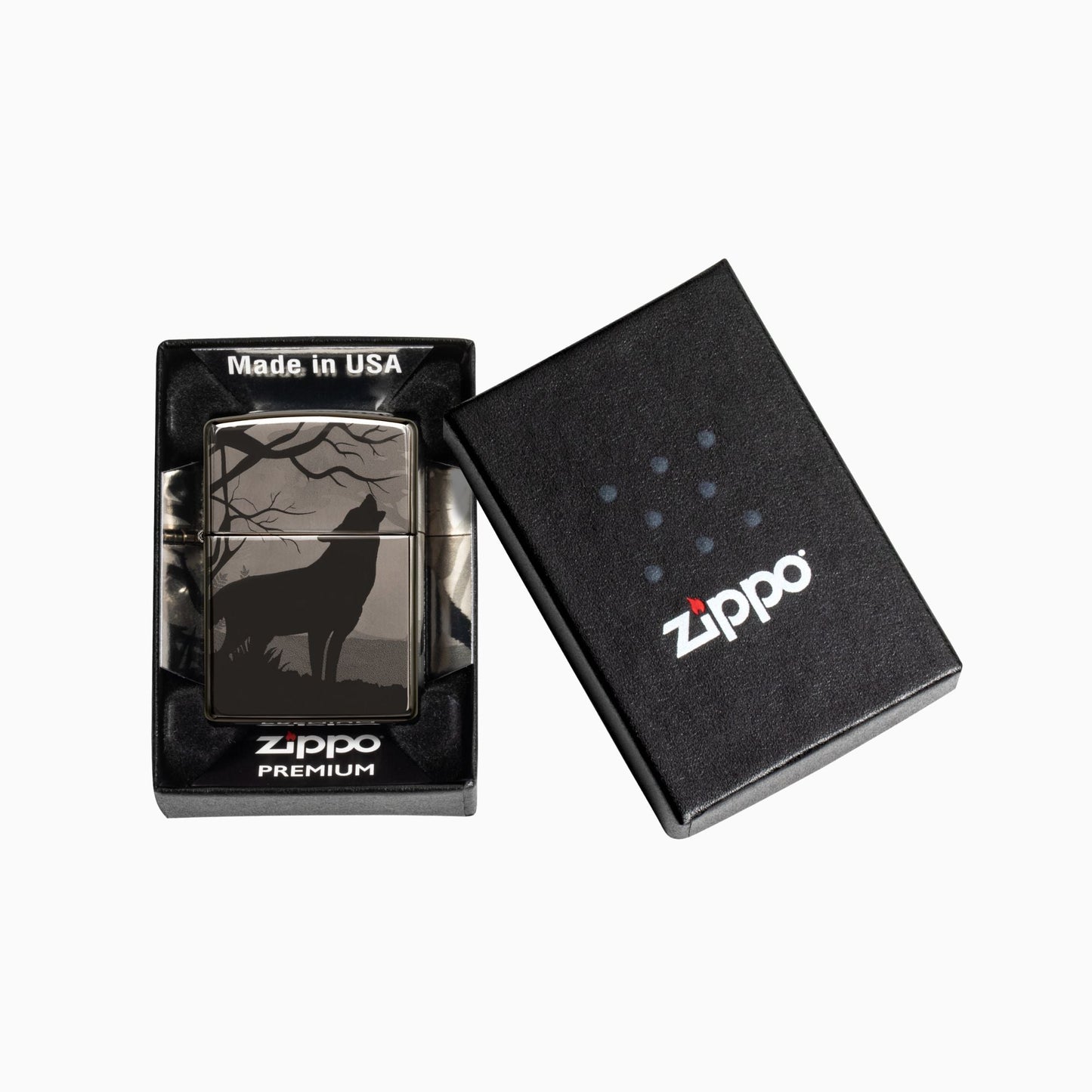 Zippo Wolves Design  Windproof Lighter