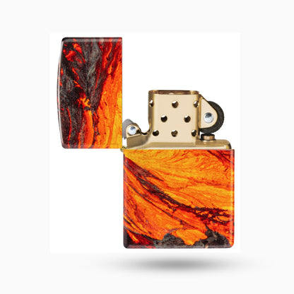 Zippo Lava Flow Design WIndproof Lighter