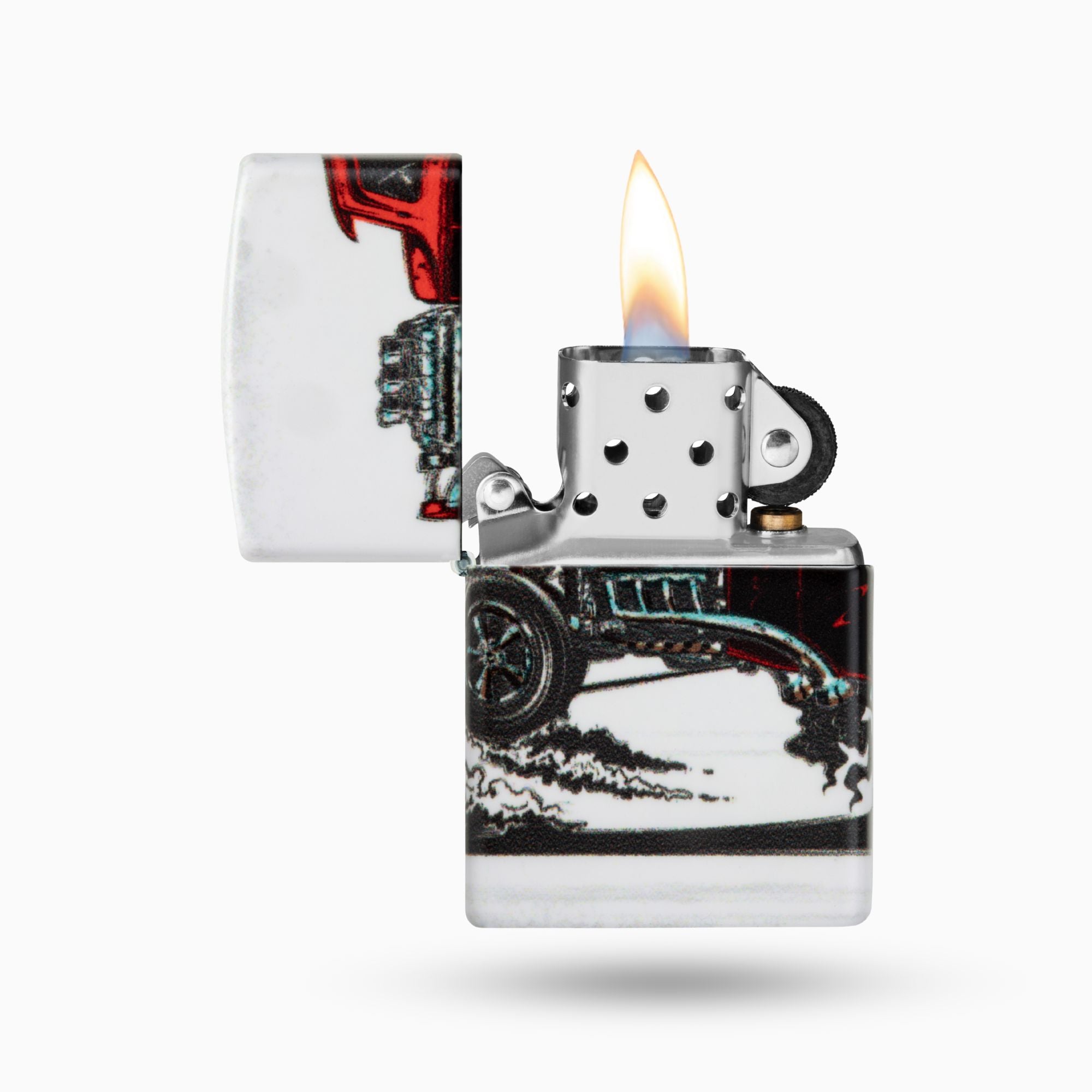 Zippo Hot Rod Design Windproof Lighter