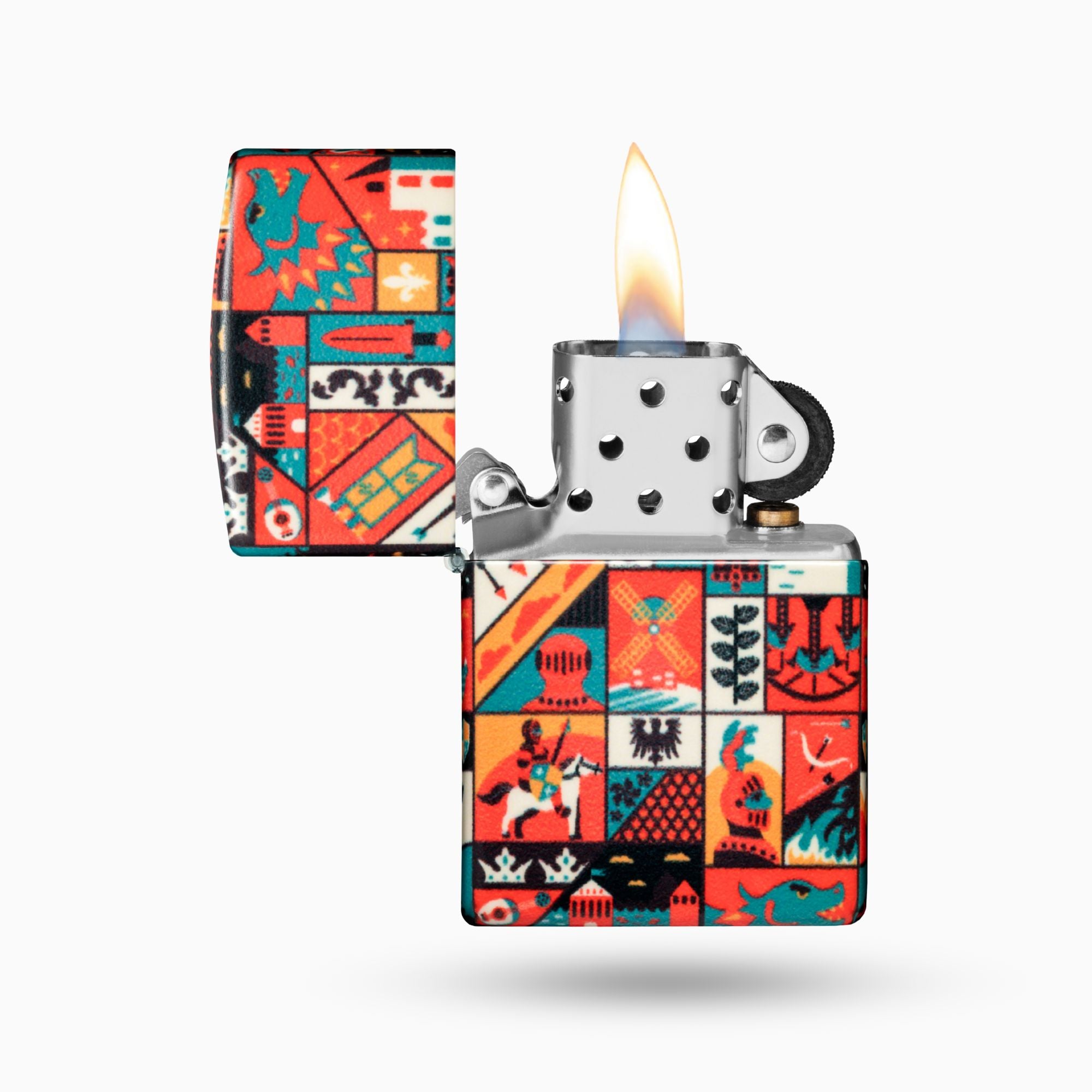 Zippo Old Ages Design Windproof Lighter