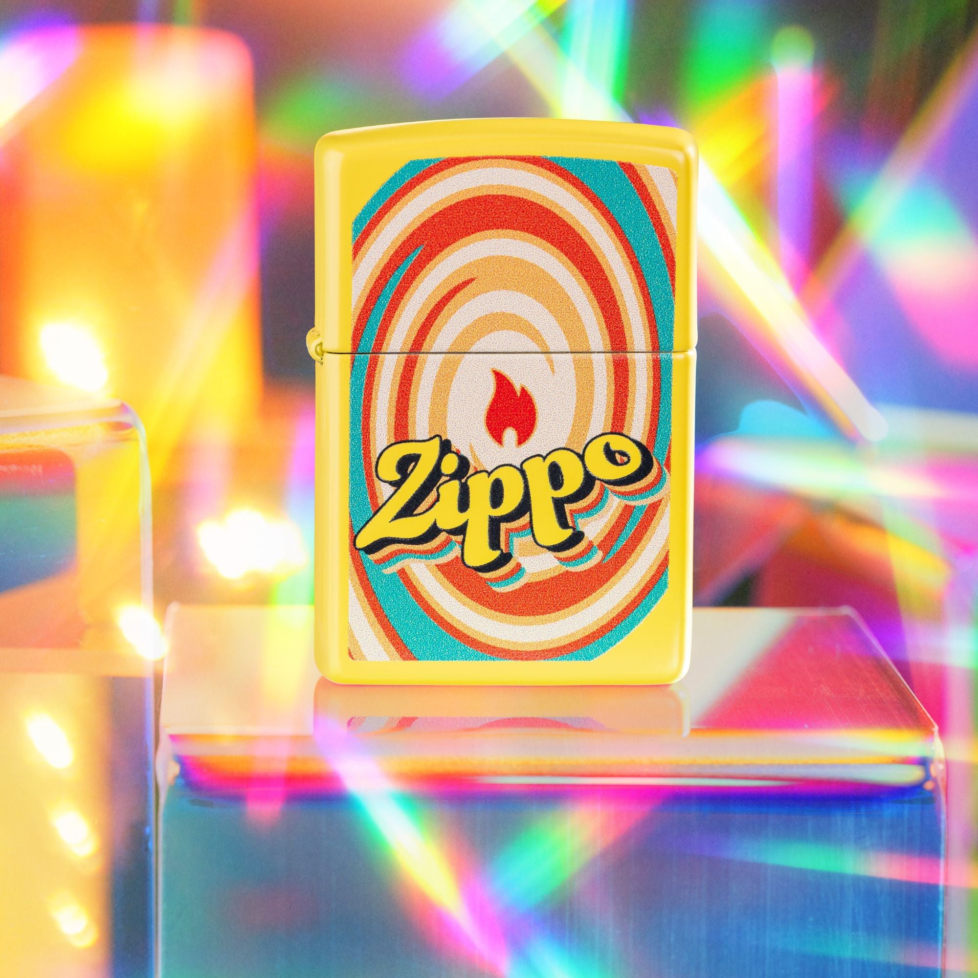 Zippo Swirls Design Windproof Lighter