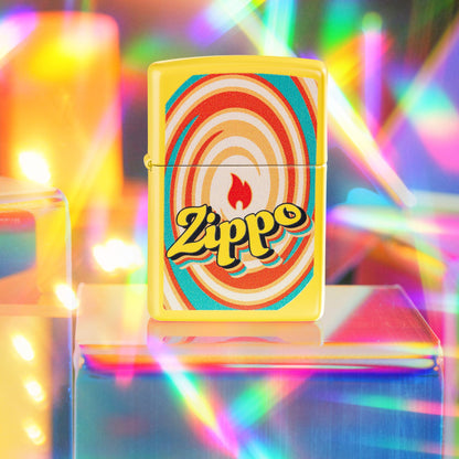 Zippo Swirls Design Windproof Lighter