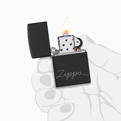 Zippo Script Design Windproof Lighter